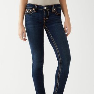 True Religion Stella Low Rise Skinny Jeans